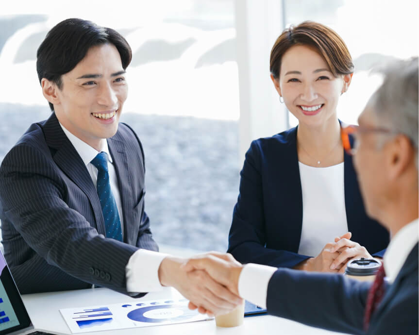 アドバイスを行う人